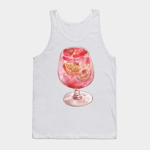 Sangria Mi Amor Tank Top by jeune98